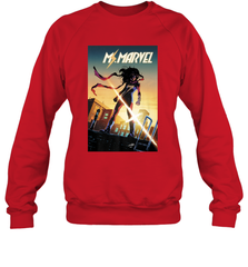 Marvel Ms Crewneck Sweatshirt Crewneck Sweatshirt - skytshirtshop