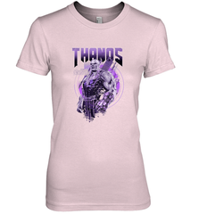 Marvel Infinity War Thanos Purple Distressed Women's Premium T-Shirt Women's Premium T-Shirt - skytshirtshop