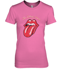Mens The Rolling Stones Script Tongue Logo Women's Premium T-Shirt Women's Premium T-Shirt - skytshirtshop