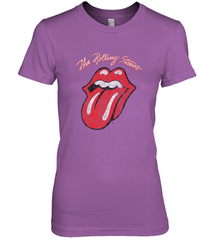 Mens The Rolling Stones Script Tongue Logo Women's Premium T-Shirt Women's Premium T-Shirt - skytshirtshop