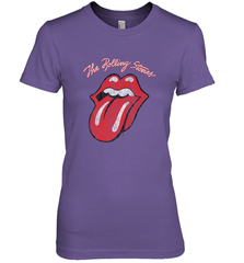 Mens The Rolling Stones Script Tongue Logo Women's Premium T-Shirt Women's Premium T-Shirt - skytshirtshop