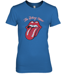 Mens The Rolling Stones Script Tongue Logo Women's Premium T-Shirt Women's Premium T-Shirt - skytshirtshop
