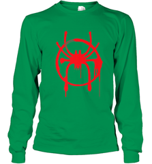 Marvel Spider Man Into the Spider Verse Red Long Sleeve T-Shirt Long Sleeve T-Shirt - skytshirtshop
