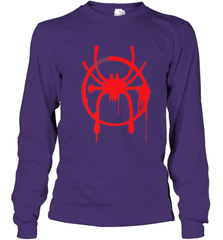 Marvel Spider Man Into the Spider Verse Red Long Sleeve T-Shirt Long Sleeve T-Shirt - skytshirtshop