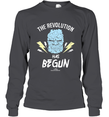 Marvel Thor Ragnarok Korg Revolution's Begun Long Sleeve T-Shirt Long Sleeve T-Shirt - skytshirtshop