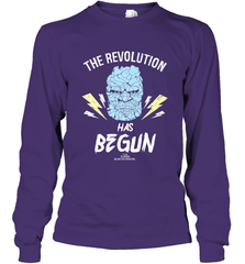Marvel Thor Ragnarok Korg Revolution's Begun Long Sleeve T-Shirt Long Sleeve T-Shirt - skytshirtshop