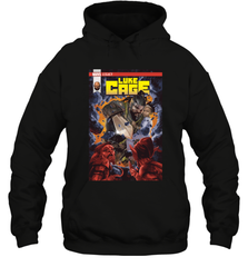 Marvel Luke Cage Power Man In Shining Armor Hooded Sweatshirt Hooded Sweatshirt - skytshirtshop