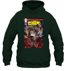 Marvel Luke Cage Power Man In Shining Armor Hooded Sweatshirt Hooded Sweatshirt - skytshirtshop