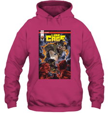 Marvel Luke Cage Power Man In Shining Armor Hooded Sweatshirt Hooded Sweatshirt - skytshirtshop