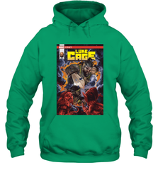 Marvel Luke Cage Power Man In Shining Armor Hooded Sweatshirt Hooded Sweatshirt - skytshirtshop