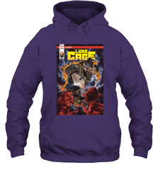 Marvel Luke Cage Power Man In Shining Armor Hooded Sweatshirt Hooded Sweatshirt - skytshirtshop