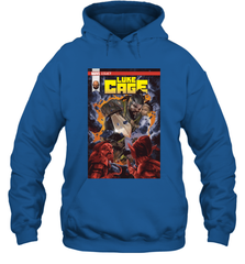 Marvel Luke Cage Power Man In Shining Armor Hooded Sweatshirt Hooded Sweatshirt - skytshirtshop