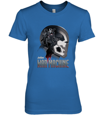 Marvel Infinity War War Machine Head Profile Women's Premium T-Shirt Women's Premium T-Shirt - skytshirtshop
