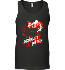 Marvel Infinity War Scarlet Witch Red Splat Men's Tank Top Men's Tank Top - skytshirtshop