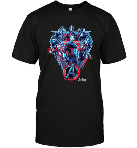Marvel Avengers Infinity War Tech Group Men's T-Shirt Men's T-Shirt / Black / S Men's T-Shirt - skytshirtshop