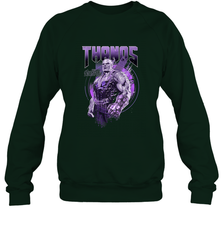 Marvel Infinity War Thanos Purple Distressed Crewneck Sweatshirt Crewneck Sweatshirt - skytshirtshop