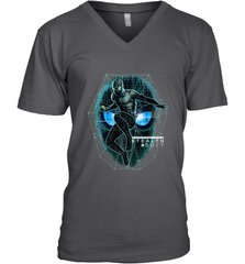 Marvel Spider Man Far From Home Stealth Suit Tech Portrait Men's V-Neck Men's V-Neck - skytshirtshop