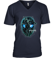 Marvel Spider Man Far From Home Stealth Suit Tech Portrait Men's V-Neck Men's V-Neck - skytshirtshop