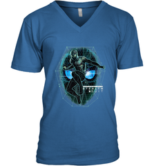 Marvel Spider Man Far From Home Stealth Suit Tech Portrait Men's V-Neck Men's V-Neck - skytshirtshop