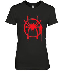 Marvel Spider Man Into the Spider Verse Red Women's Premium T-Shirt