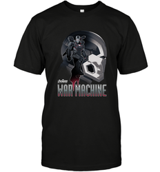 Marvel Infinity War War Machine Head Profile Men's T-Shirt