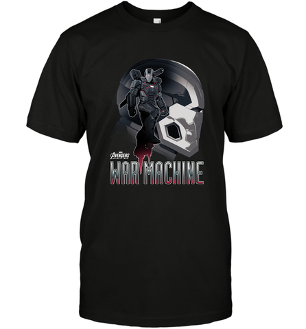 Marvel Infinity War War Machine Head Profile Men's T-Shirt Men's T-Shirt / Black / S Men's T-Shirt - skytshirtshop
