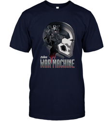 Marvel Infinity War War Machine Head Profile Men's T-Shirt