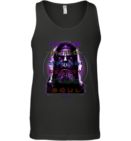 Marvel Infinity War Thanos Stones Manifest Men's Tank Top Men's Tank Top / Black / XS Men's Tank Top - skytshirtshop
