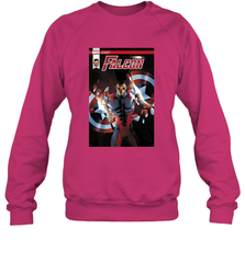 Marvel Falcon Take Flight Comic Cover Premium T Shirt Crewneck Sweatshirt Crewneck Sweatshirt - skytshirtshop