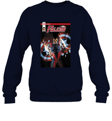 Marvel Falcon Take Flight Comic Cover Premium T Shirt Crewneck Sweatshirt