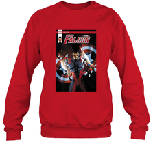 Marvel Falcon Take Flight Comic Cover Premium T Shirt Crewneck Sweatshirt Crewneck Sweatshirt - skytshirtshop