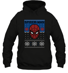 Marvel Spider Man Mask Christmas Sweater Hooded Sweatshirt Hooded Sweatshirt - skytshirtshop