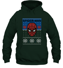 Marvel Spider Man Mask Christmas Sweater Hooded Sweatshirt Hooded Sweatshirt - skytshirtshop