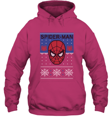 Marvel Spider Man Mask Christmas Sweater Hooded Sweatshirt Hooded Sweatshirt - skytshirtshop