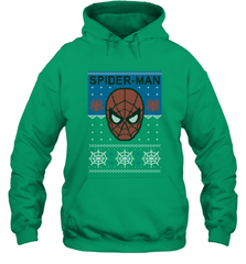Marvel Spider Man Mask Christmas Sweater Hooded Sweatshirt Hooded Sweatshirt - skytshirtshop