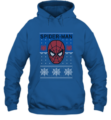 Marvel Spider Man Mask Christmas Sweater Hooded Sweatshirt Hooded Sweatshirt - skytshirtshop