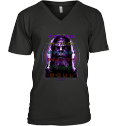 Marvel Infinity War Thanos Stones Manifest Men's V-Neck