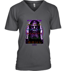 Marvel Infinity War Thanos Stones Manifest Men's V-Neck Men's V-Neck - skytshirtshop