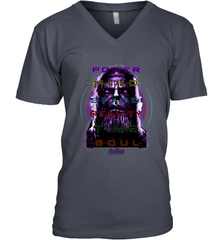 Marvel Infinity War Thanos Stones Manifest Men's V-Neck Men's V-Neck - skytshirtshop