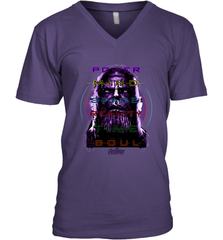Marvel Infinity War Thanos Stones Manifest Men's V-Neck Men's V-Neck - skytshirtshop
