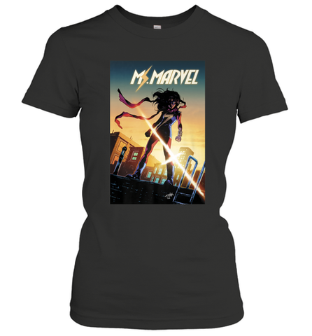 Marvel Ms Women's T-Shirt Women's T-Shirt / Black / S Women's T-Shirt - skytshirtshop