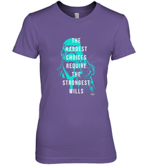 Marvel Infinity War Thanos Strongest Wills Women's Premium T-Shirt Women's Premium T-Shirt - skytshirtshop
