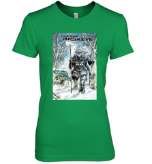 Marvel Old Man Hawkeye Comic Cover Women's Premium T-Shirt Women's Premium T-Shirt - skytshirtshop