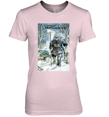 Marvel Old Man Hawkeye Comic Cover Women's Premium T-Shirt Women's Premium T-Shirt - skytshirtshop