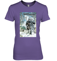 Marvel Old Man Hawkeye Comic Cover Women's Premium T-Shirt Women's Premium T-Shirt - skytshirtshop