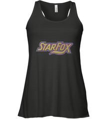 Star fox Vintage Distressed Game Logo Women's Racerback Tank Women's Racerback Tank - skytshirtshop