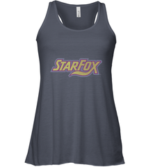 Star fox Vintage Distressed Game Logo Women's Racerback Tank Women's Racerback Tank - skytshirtshop