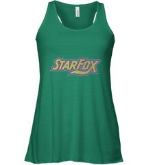 Star fox Vintage Distressed Game Logo Women's Racerback Tank Women's Racerback Tank - skytshirtshop