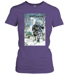 Marvel Old Man Hawkeye Comic Cover Women's T-Shirt Women's T-Shirt - skytshirtshop