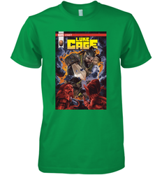Marvel Luke Cage Power Man In Shining Armor Men's Premium T-Shirt